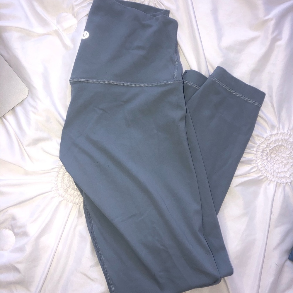 COPY - Lulu align Chambray! PRACTICALLY NEW!!